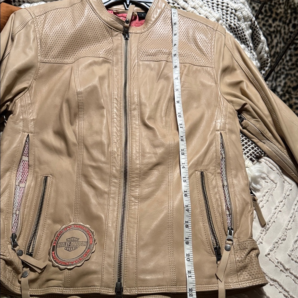 Harley Davidson leather jacket (S) - Picture 12 of 12